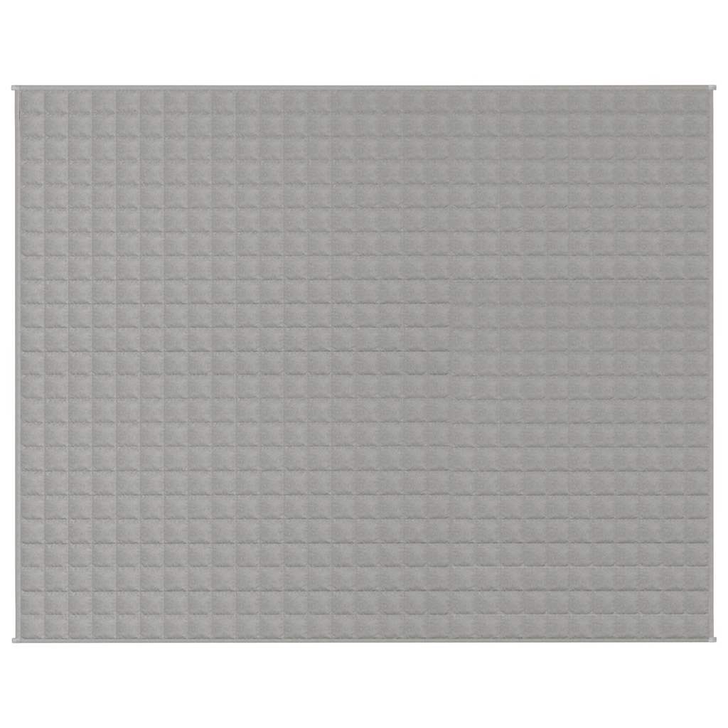 Szürke szövet súlyozott takaró 235 x 290 cm 11 kg