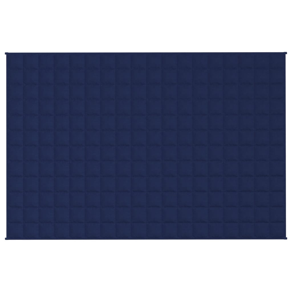 Kék szövet súlyozott takaró 120 x 180 cm 9 kg