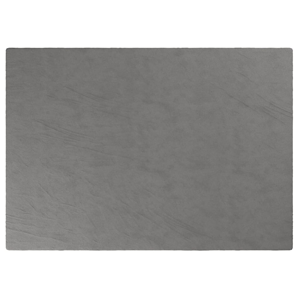 Szürke szövet súlyozott takaró huzattal 155 x 220 cm 11 kg