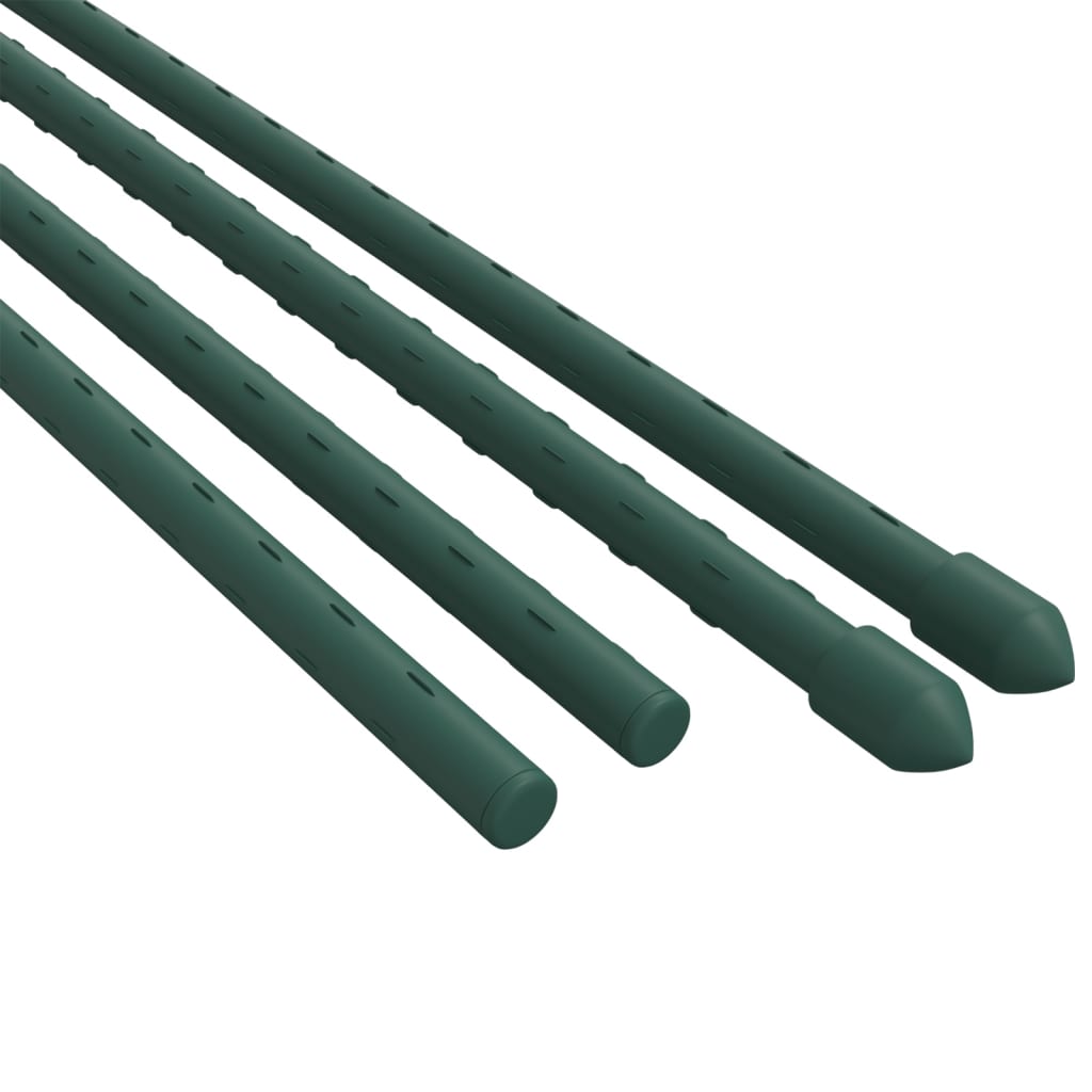 30 db zöld acél kerti növénykaró 60 cm