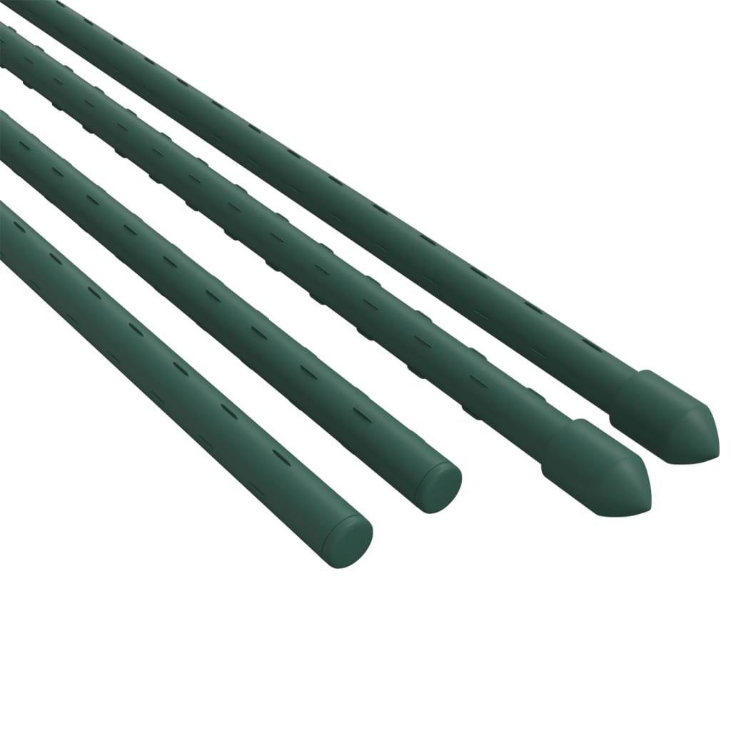 30 db zöld acél kerti növénykaró 115 cm 30 db zöld acél kerti növénykaró 115 cm