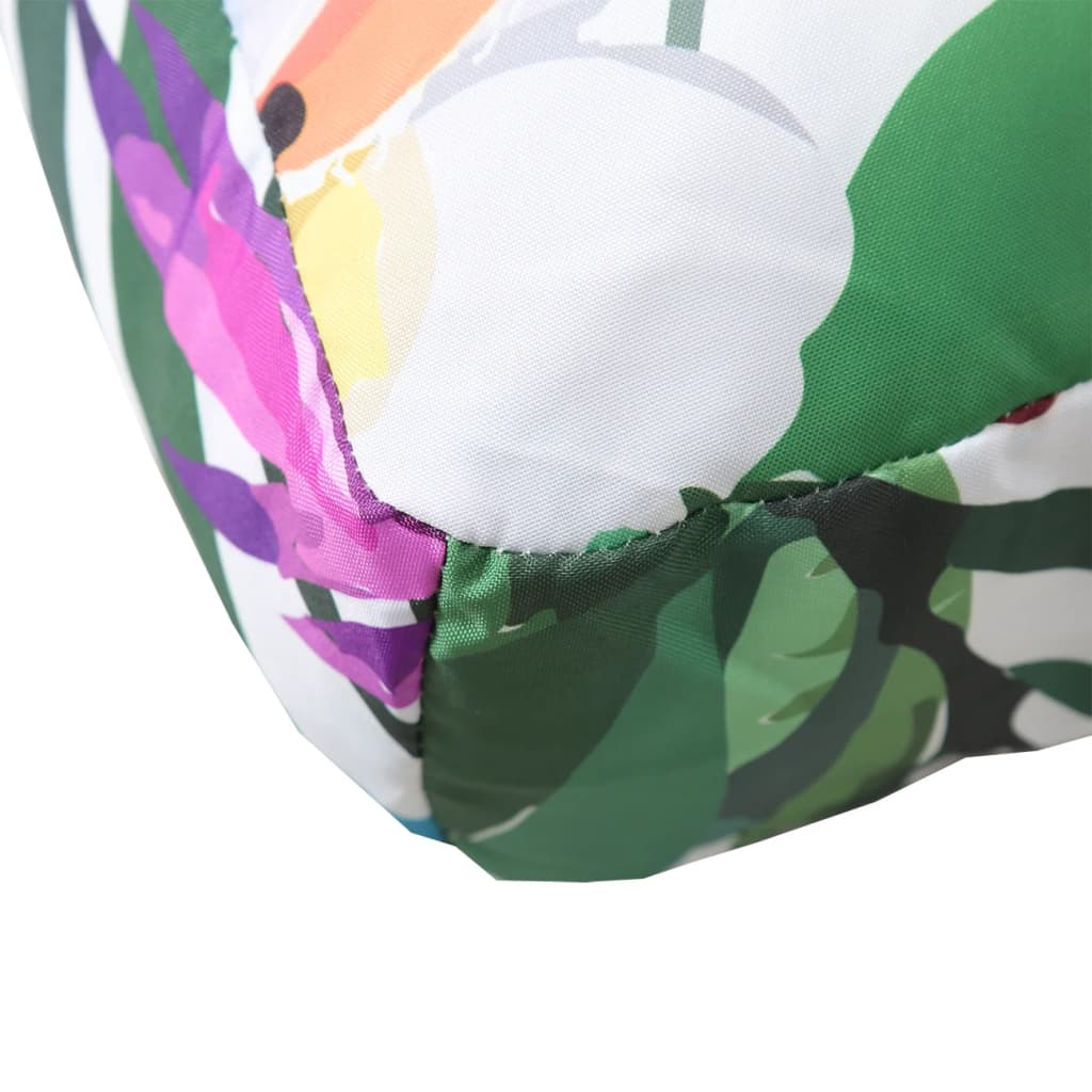 Többszínű szövet raklapkanapé párna 120 x 40 x 12 cm