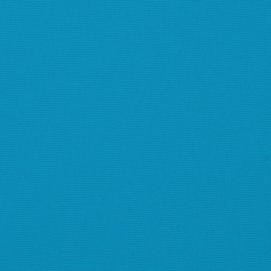 4 db világoskék oxford szövet raklappárna 50 x 50 x 7 cm