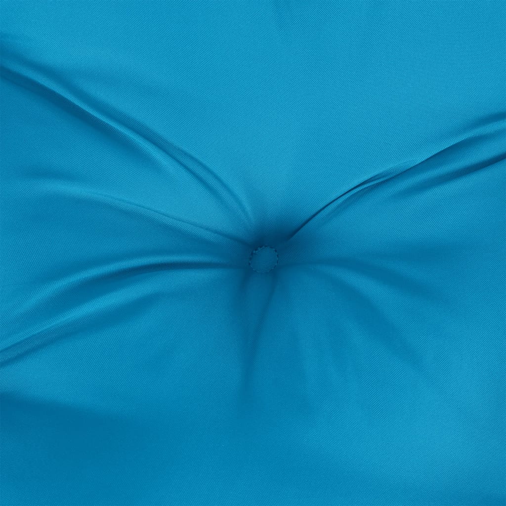 2 db világoskék oxford szövet kerti padpárna 180 x 50 x 7 cm