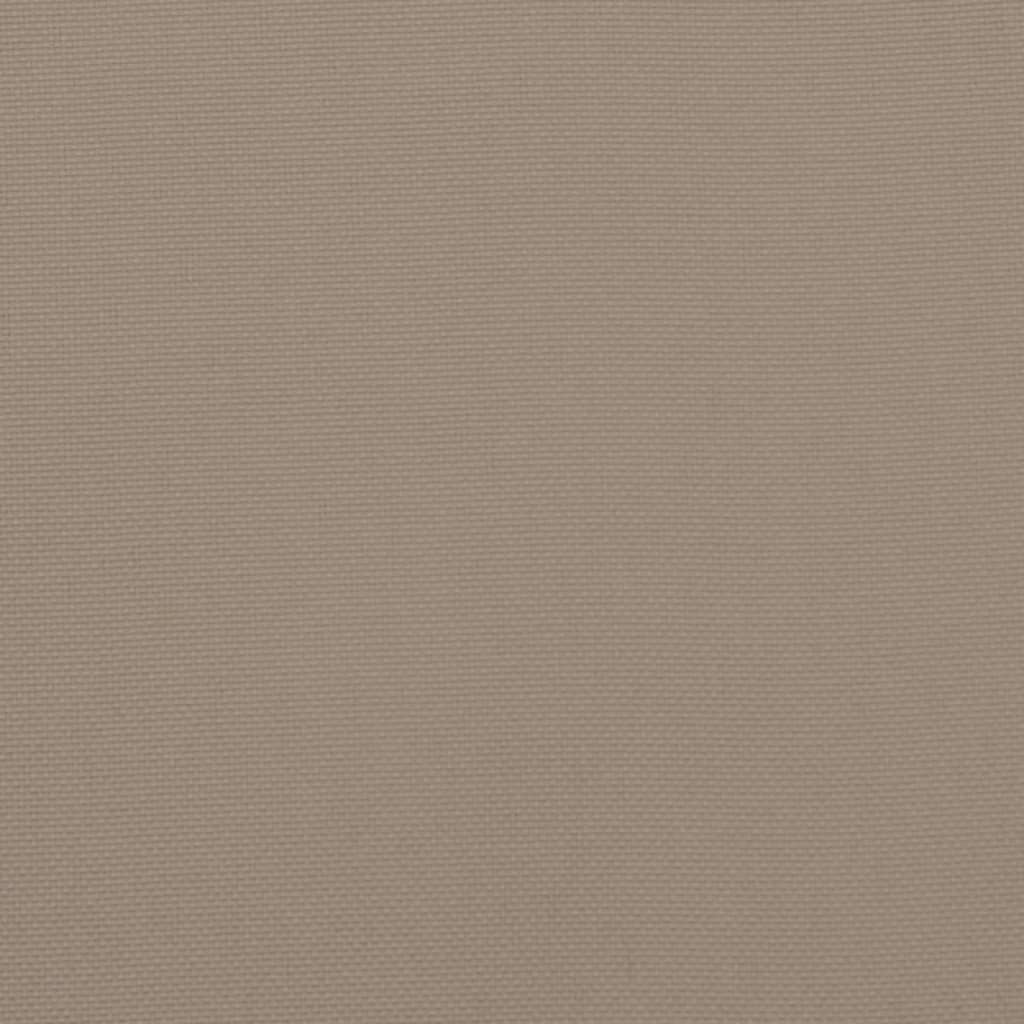 2 db tópszínű oxford szövet kerti padpárna 180 x 50 x 7 cm