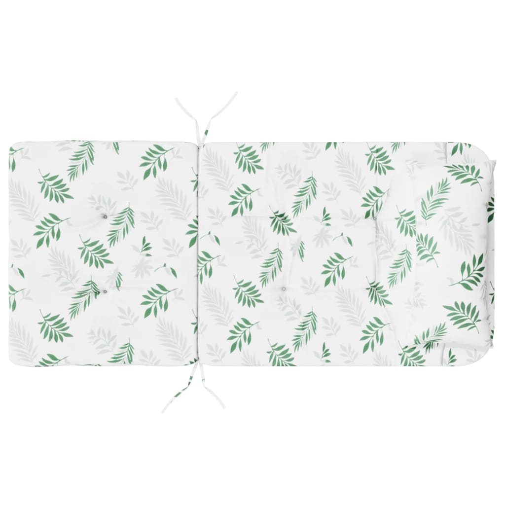 2 db levélmintás oxford-szövet adirondack-székpárna