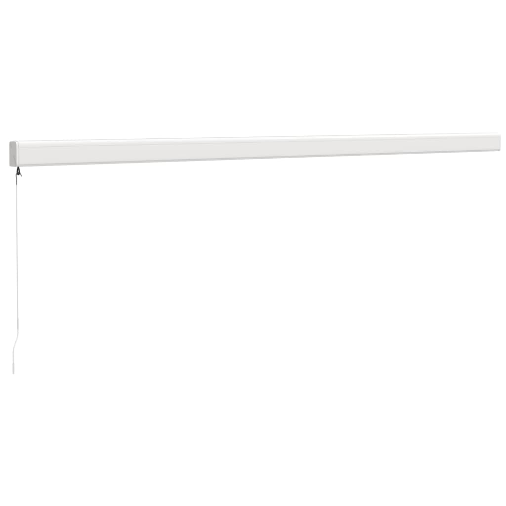 Antracit szövet és alumínium behúzható napellenző 5 x 3 m