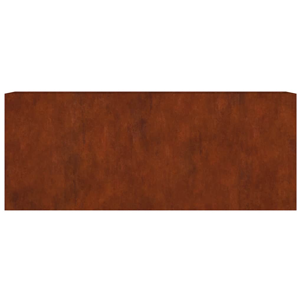 Corten acél kerti magaságyás 200x40x80 cm