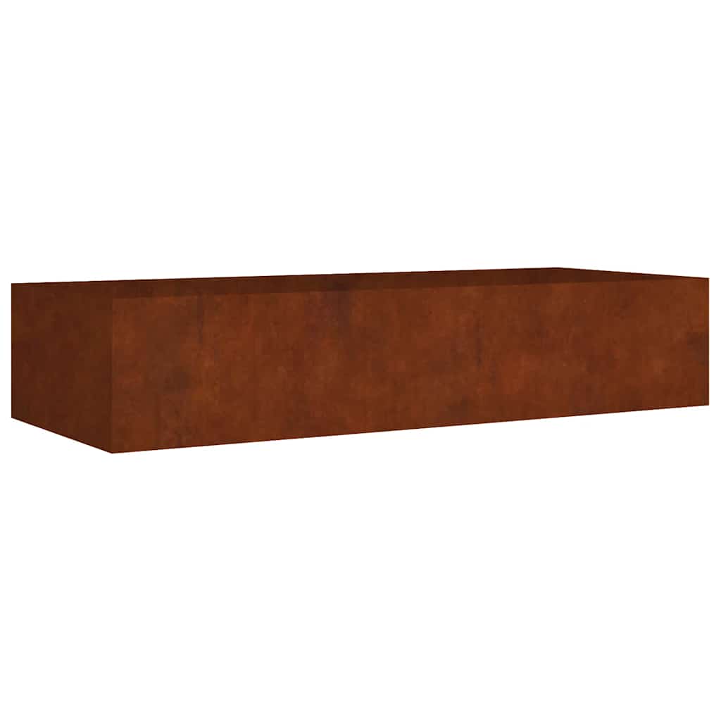 Corten acél kerti magaságyás 200x80x40 cm