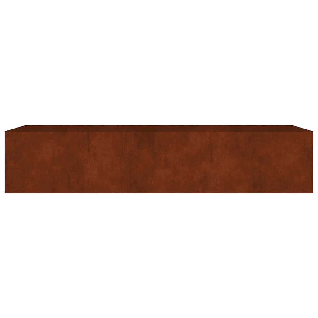 Corten acél kerti magaságyás 200x80x40 cm