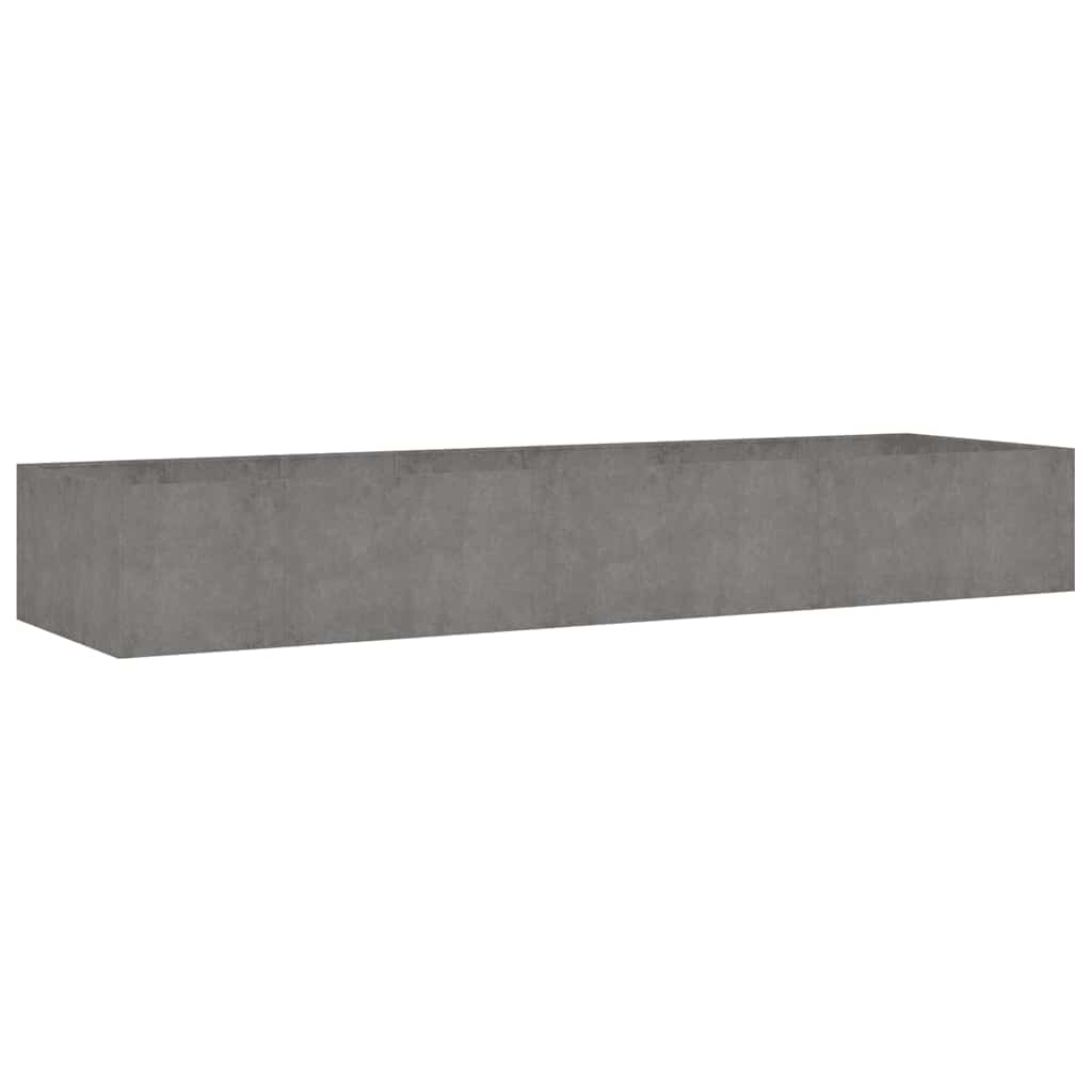 Corten acél kerti magaságyás 280 x 80 x 40 cm
