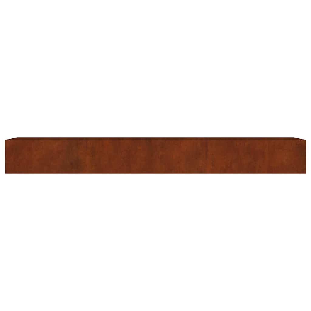 Corten acél kerti magaságyás 360x80x40 cm
