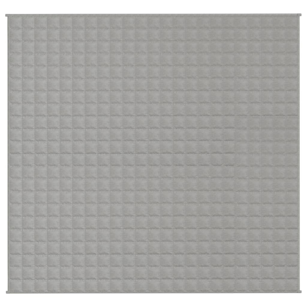 Szürke szövet súlyozott takaró 220 x 240 cm 15 kg Szürke szövet súlyozott takaró 220 x 240 cm 15 kg