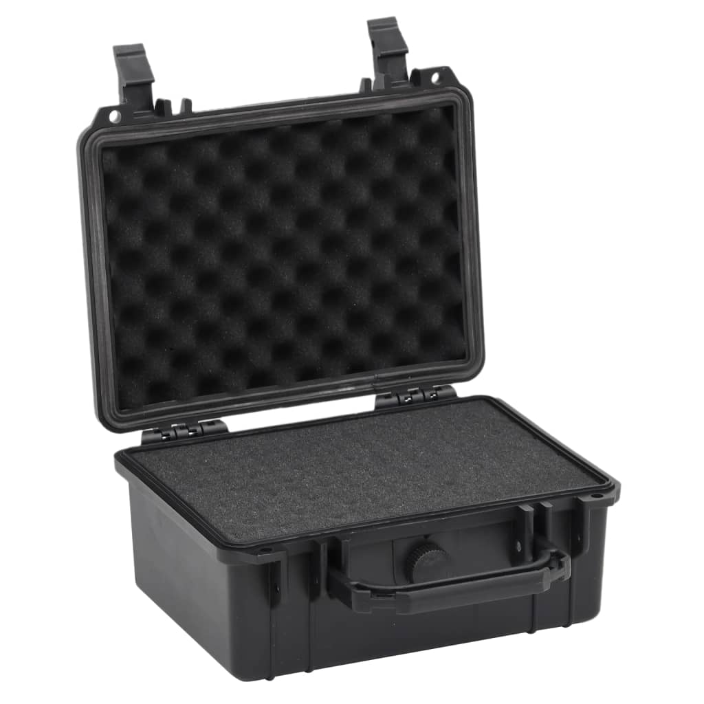 Fekete pp hordozható repülős tok 24 x 19 x 11 cm Fekete pp hordozható repülős tok 24 x 19 x 11 cm