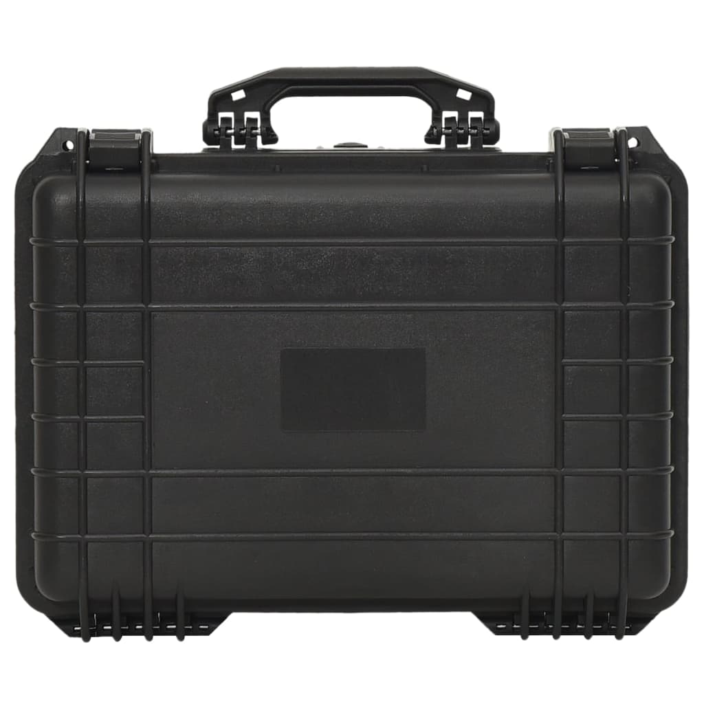 Fekete pp hordozható repülős tok 47 x 36 x 18 cm