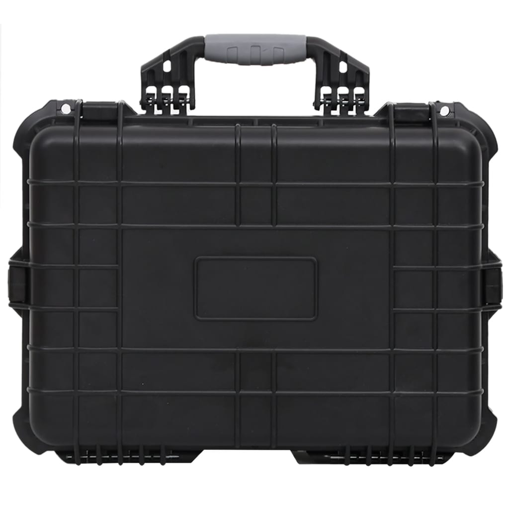 Fekete pp hordozható repülős tok 52x40x19 cm Fekete pp hordozható repülős tok 52x40x19 cm