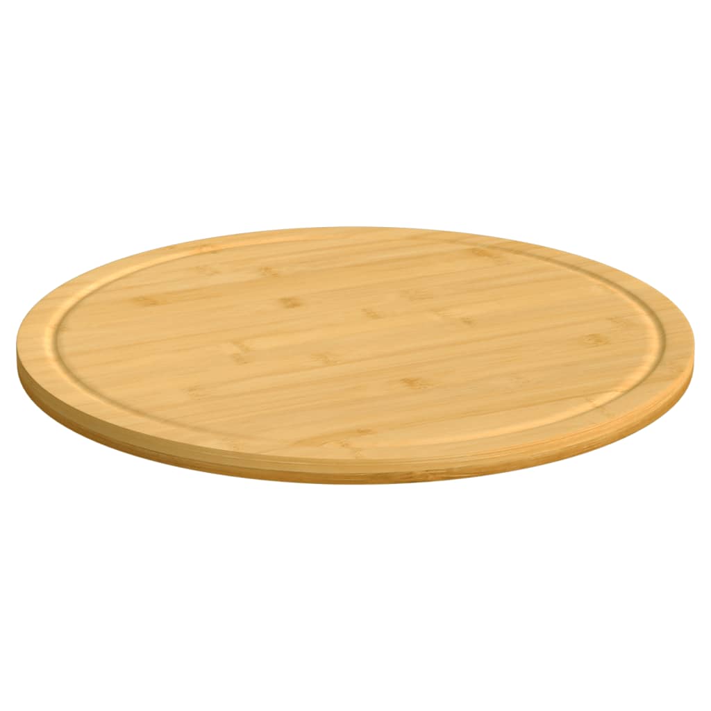 6 db bambusz vágódeszka ø40 x 1,5 cm