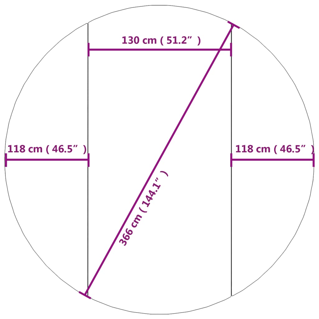 Világosszürke poliészter geotextília medencealátét ø 366 cm Világosszürke poliészter geotextília medencealátét ø 366 cm