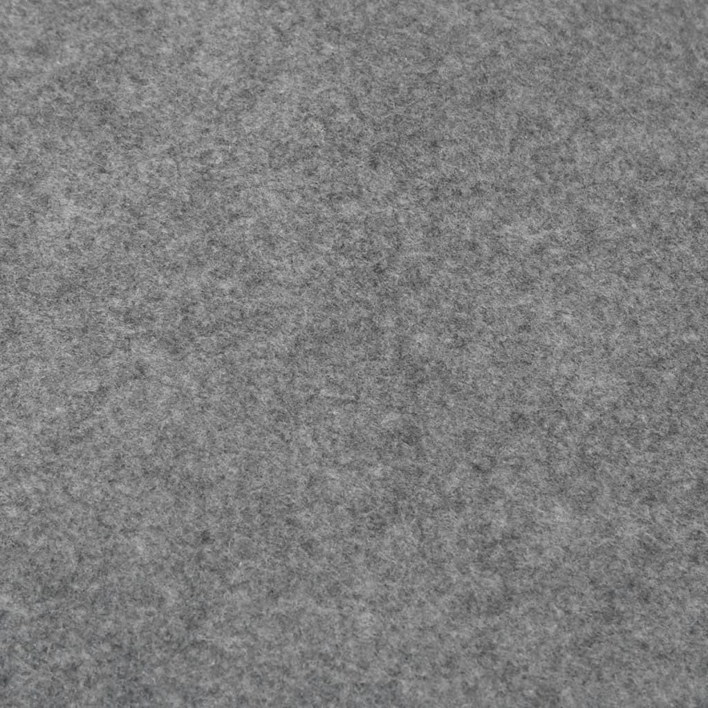 Világosszürke poliészter geotextília medencealátét ø 428 cm