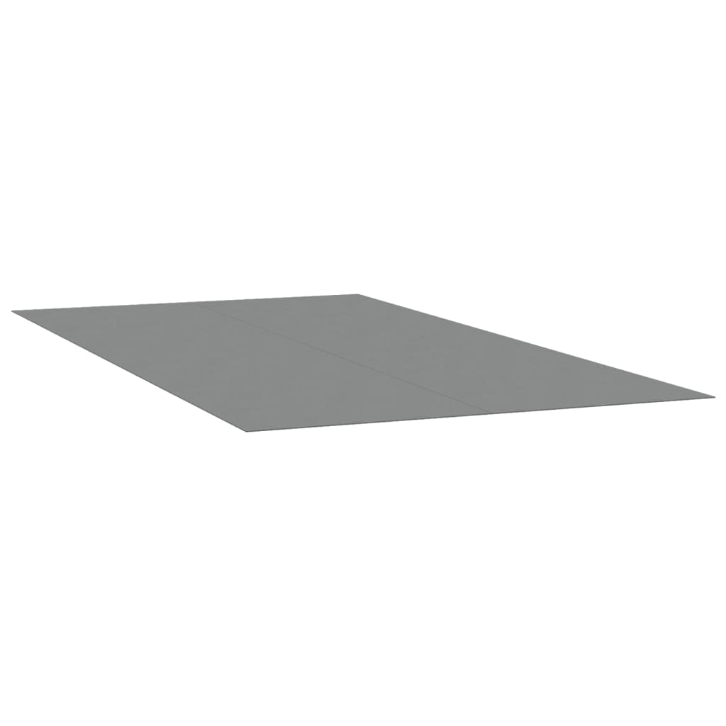 Világosszürke poliészter geotextília medencealátét 420x220 cm