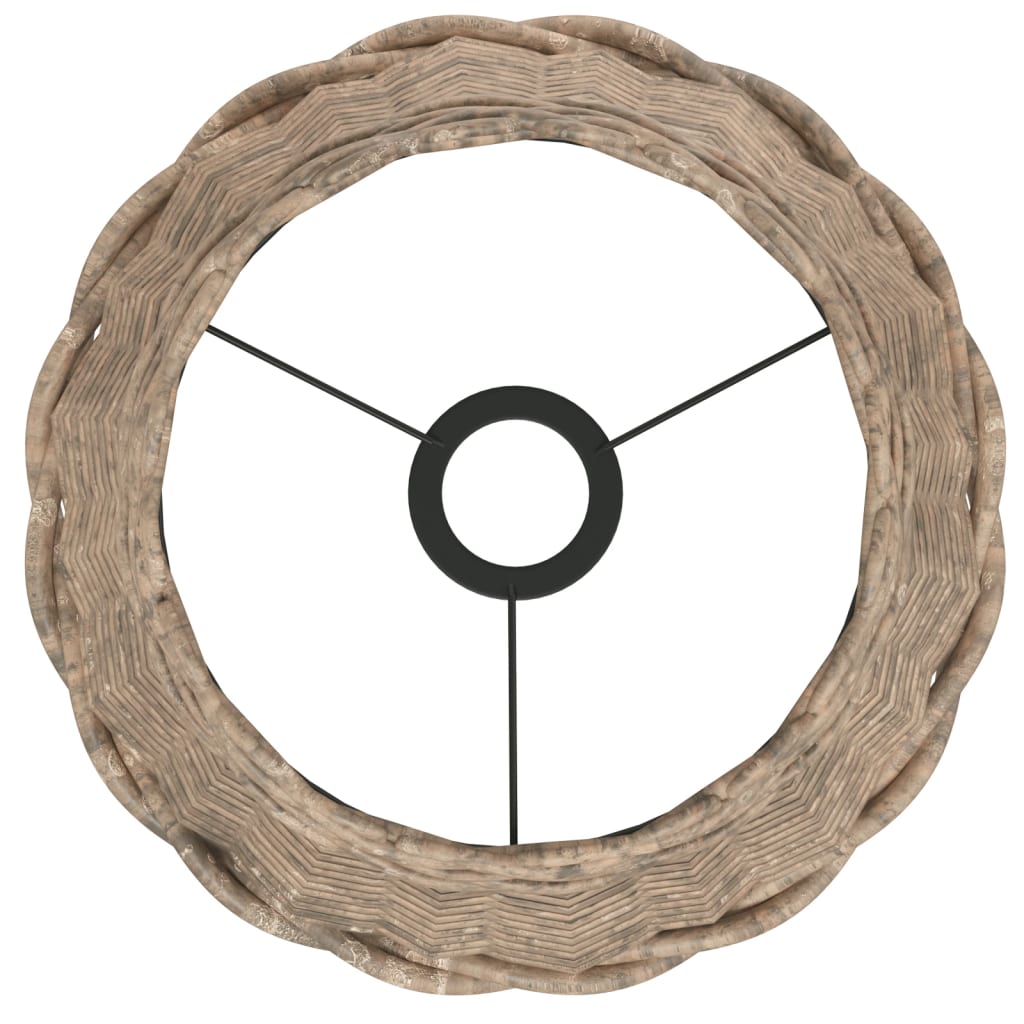 Barna fonott lámpaernyő ø30 x 20 cm