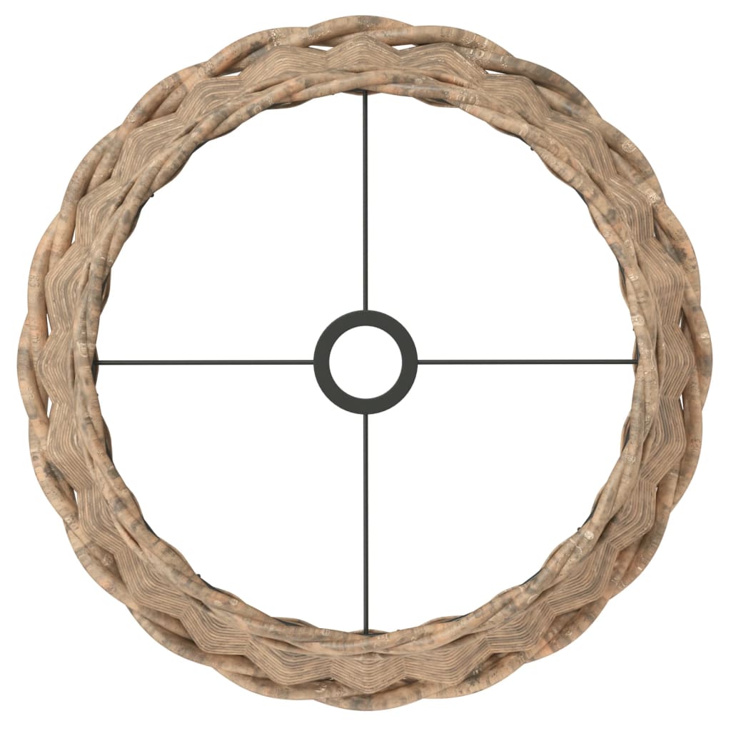 Barna fonott lámpaernyő ø45 x 28 cm