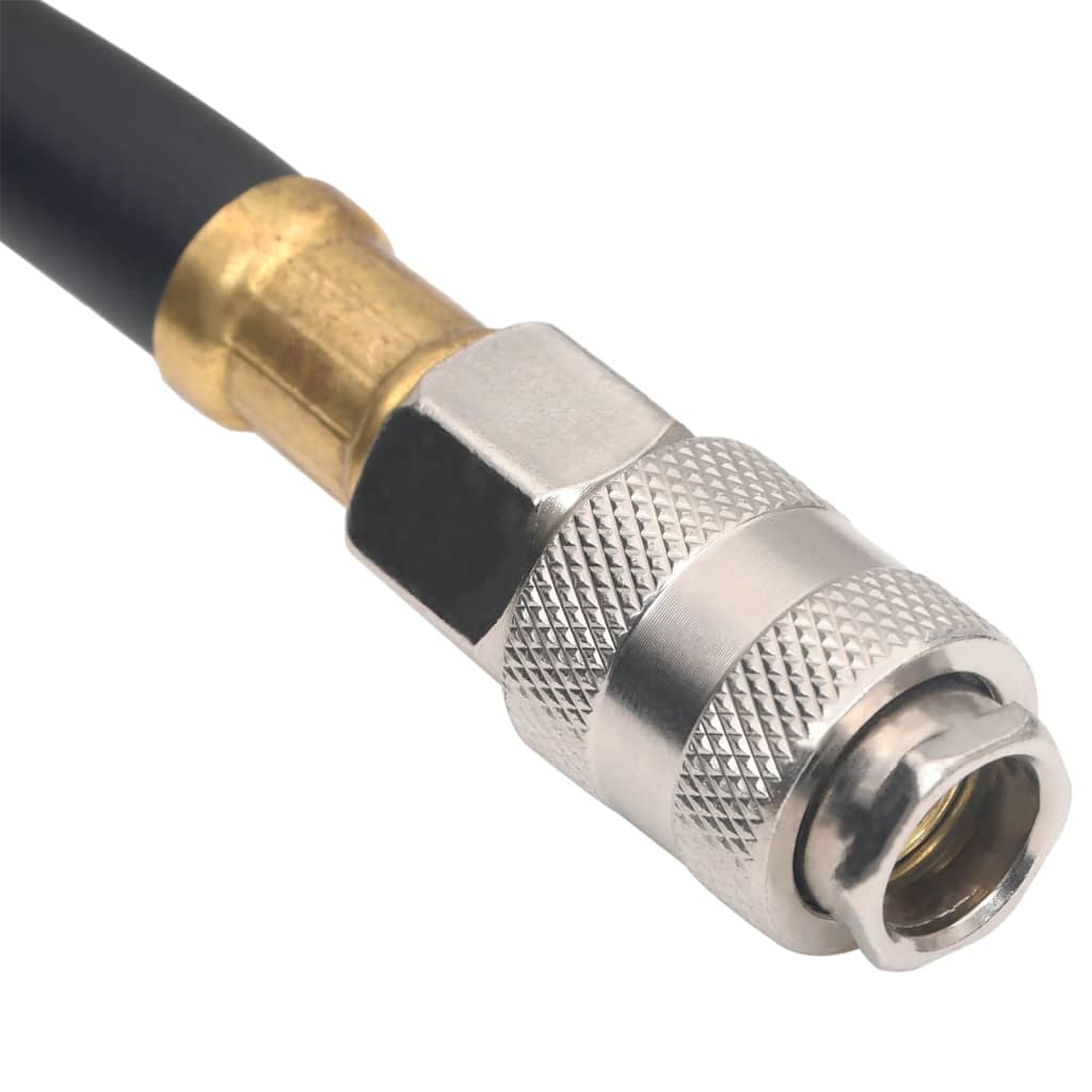 Fekete gumi és pvc hibrid légtömlő 20 m