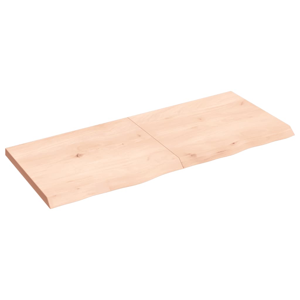 Kezeletlen tömör fa fürdőszobai pult 120 x 50 x 4 cm Kezeletlen tömör fa fürdőszobai pult 120 x 50 x 4 cm
