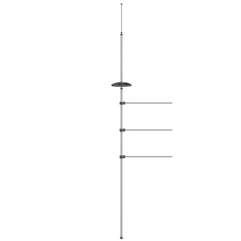 Alumínium törülközőtartó 47 x 280 cm