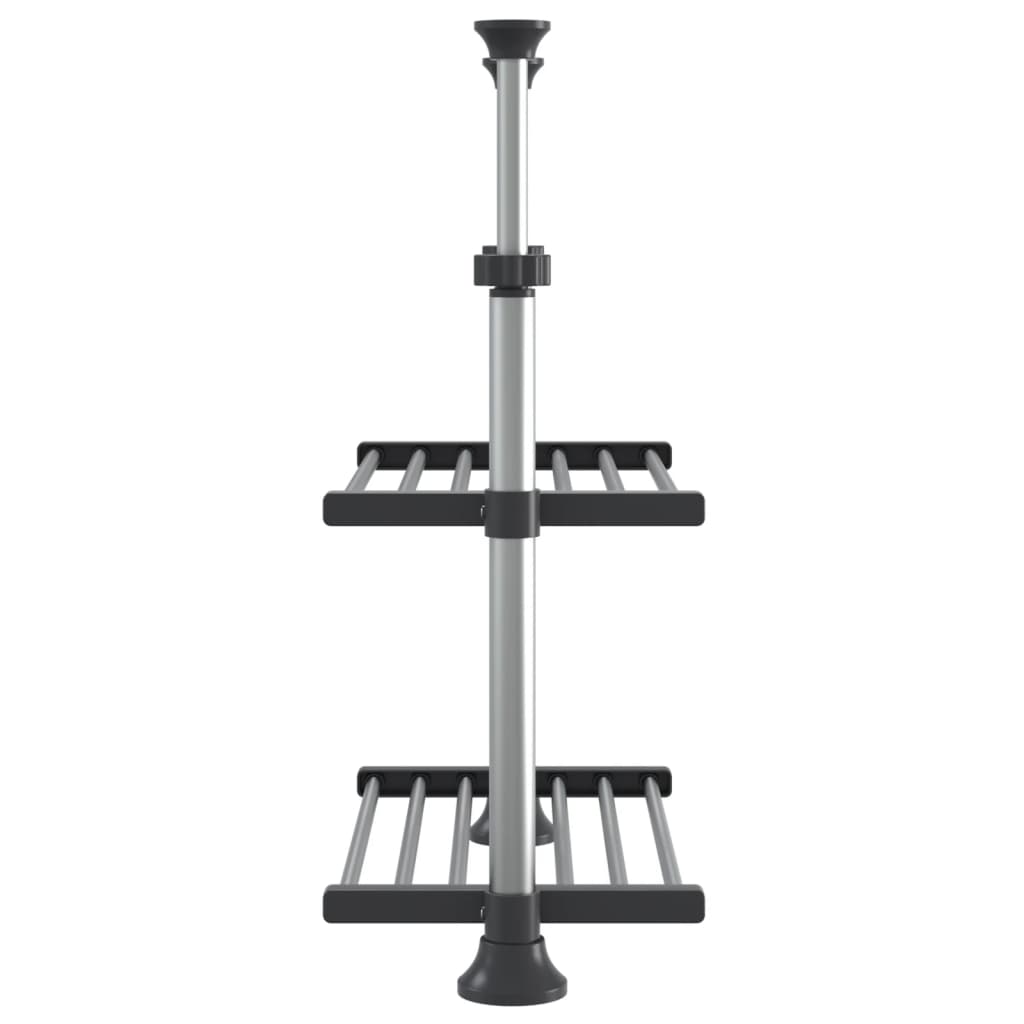Alumínium konyhapolc 50 x 25 x (50-70) cm