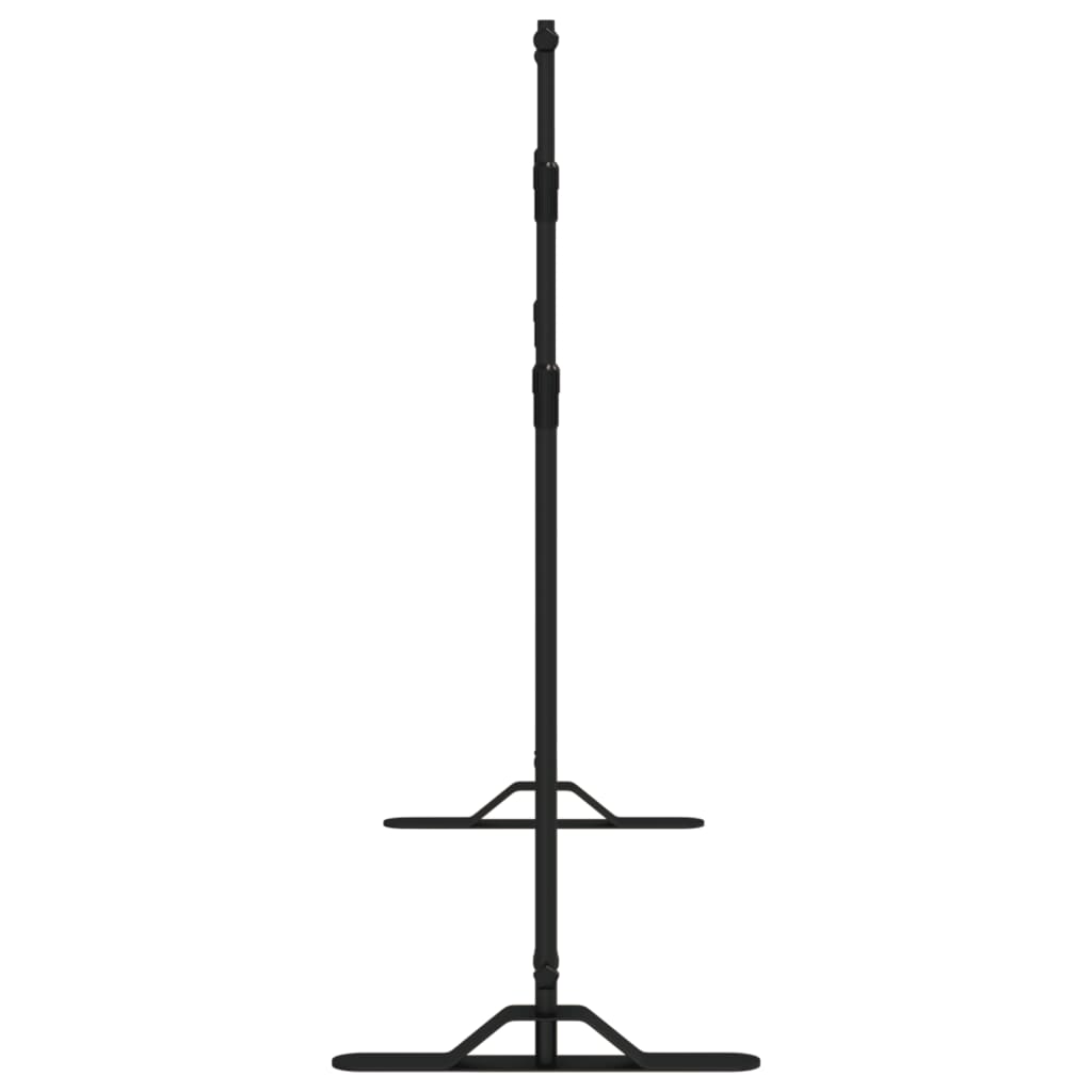 Fekete acél háttérállvány 305x243 cm Fekete acél háttérállvány 305x243 cm