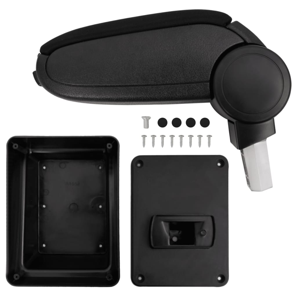 Autó karfa fekete 17x40x(31-49) cm abs