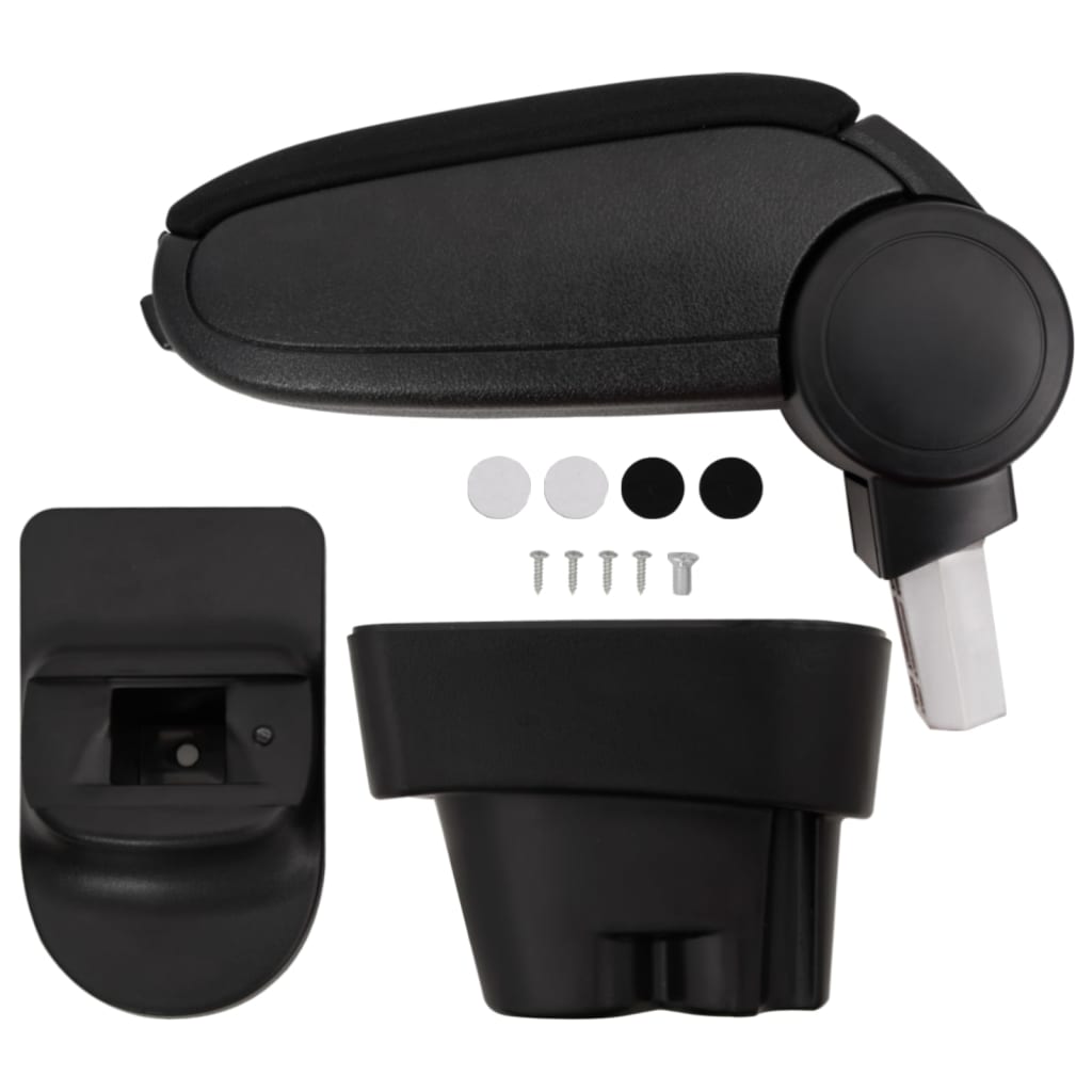 Autós kartámasz fekete 12x36x(33,5-48) cm abs