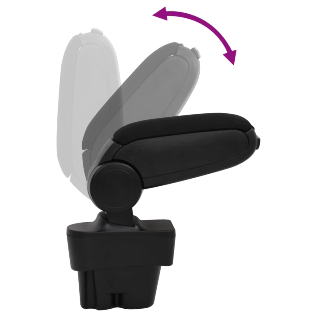 Autós kartámasz fekete 12x36x(33,5-48) cm abs