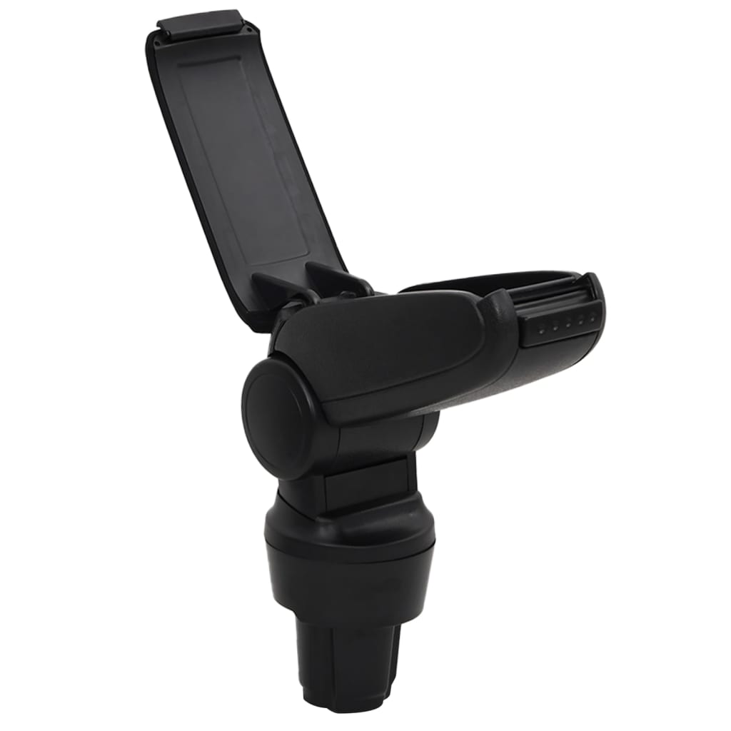 Autó karfa fekete 13x33x(33-49) cm abs