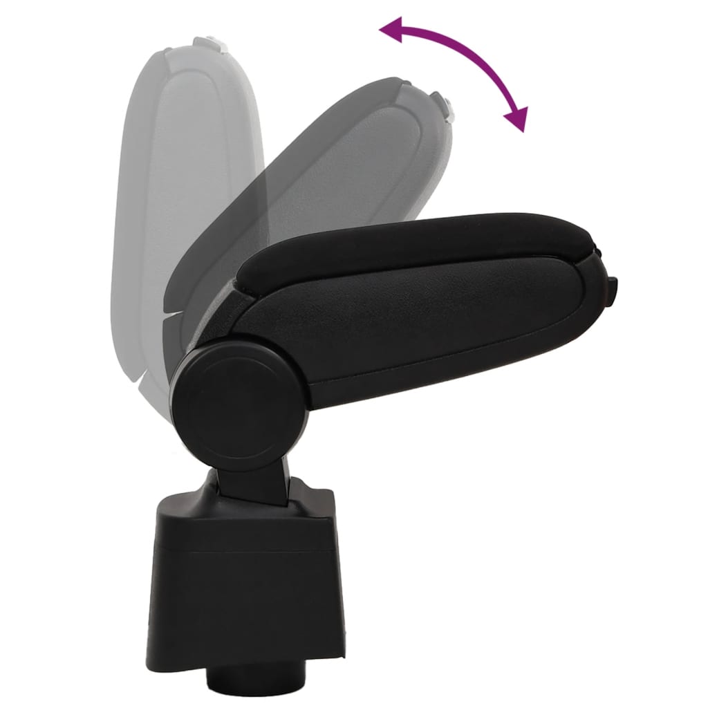 Autó karfája fekete 12x34x(35-47) cm abs