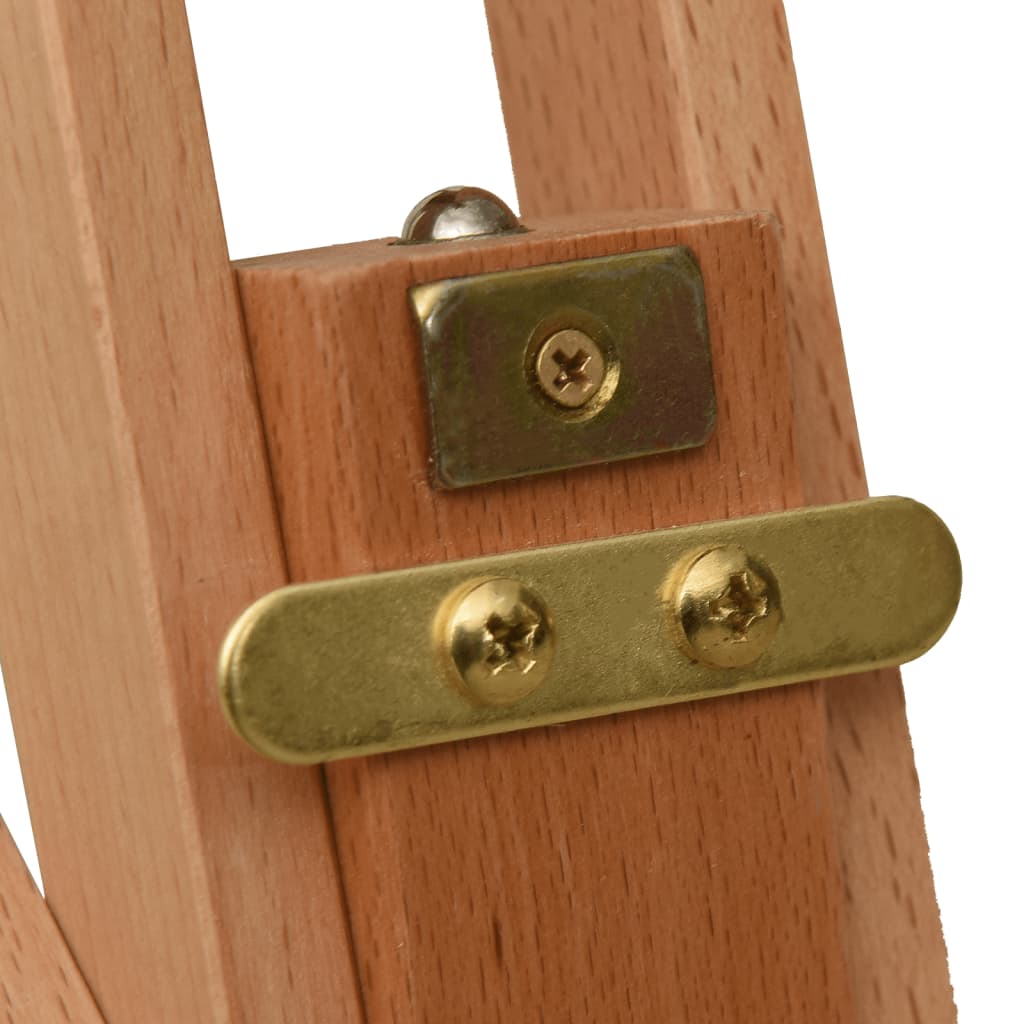 Tömör bükkfa festőállvány 81 x 121 x 173 cm