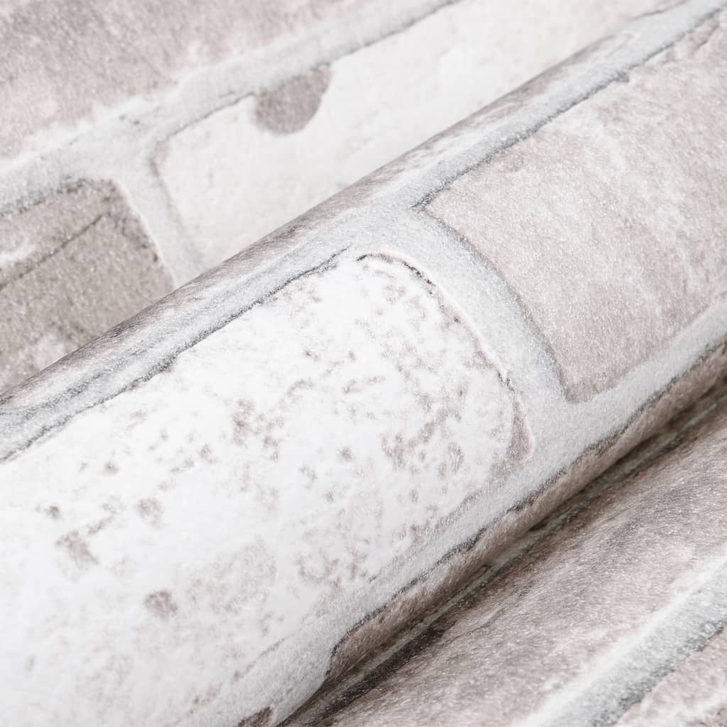 Szürke téglamintás 3d tapéta