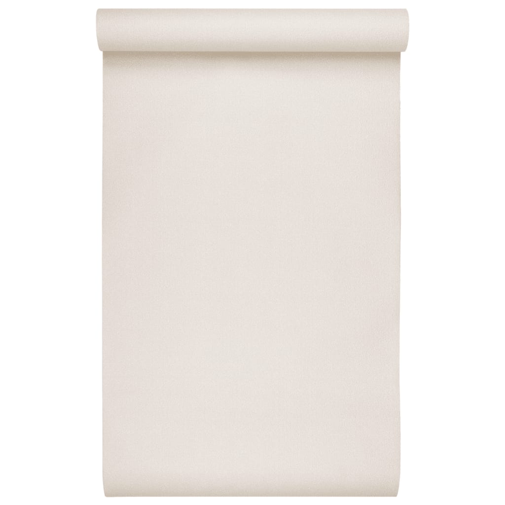 Egységes krémszínű 3d tapéta