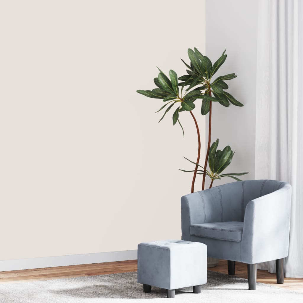 Egységes krémszínű 3d tapéta