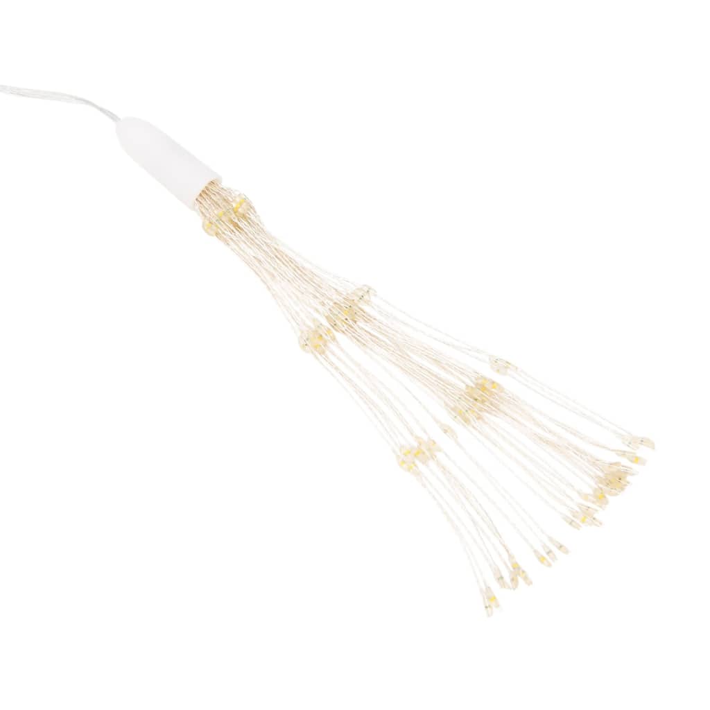 2 db karácsonyi hideg fehér csillagfény 140 db led 17 cm