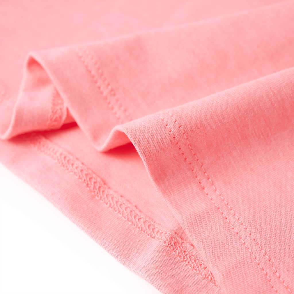 Élénk rózsaszín gyerekpóló 128