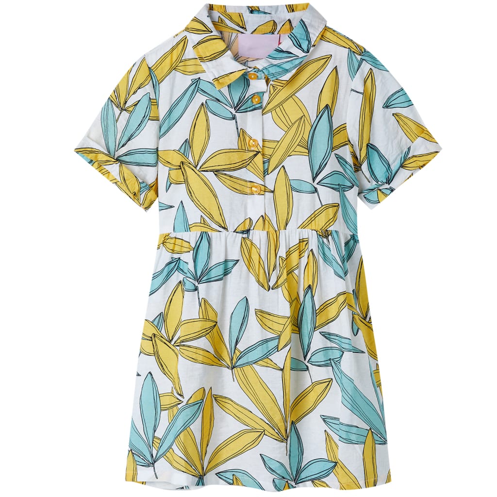 Ekrü színű gyerekruha 116