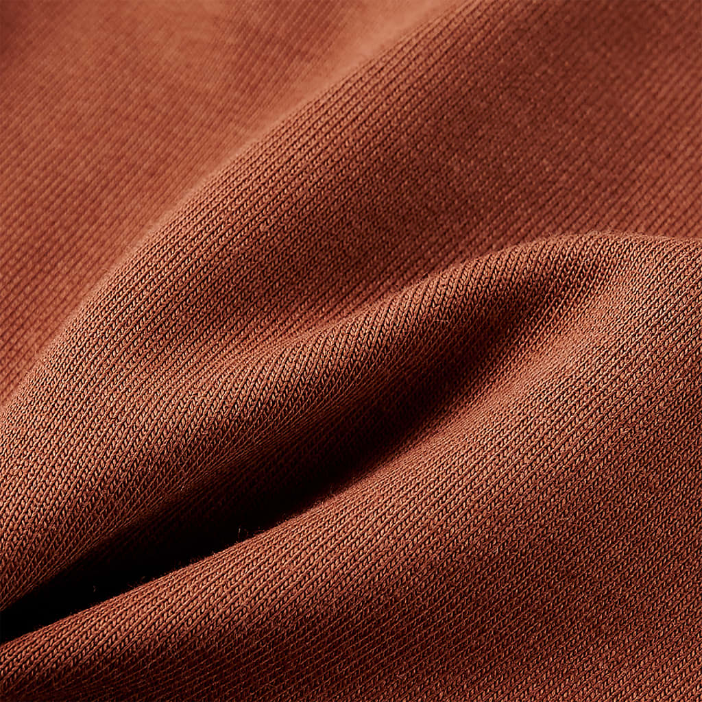 Barna gyerekrövidnadrág húzózsinórral 116