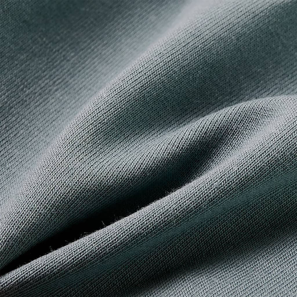 Benzin színű gyerekrövidnadrág húzózsinórral 116