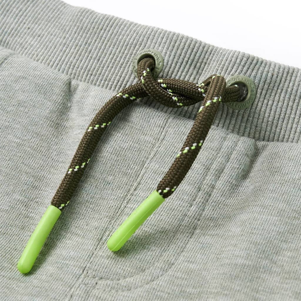 Világos khaki gyerek melegítőnadrág 92