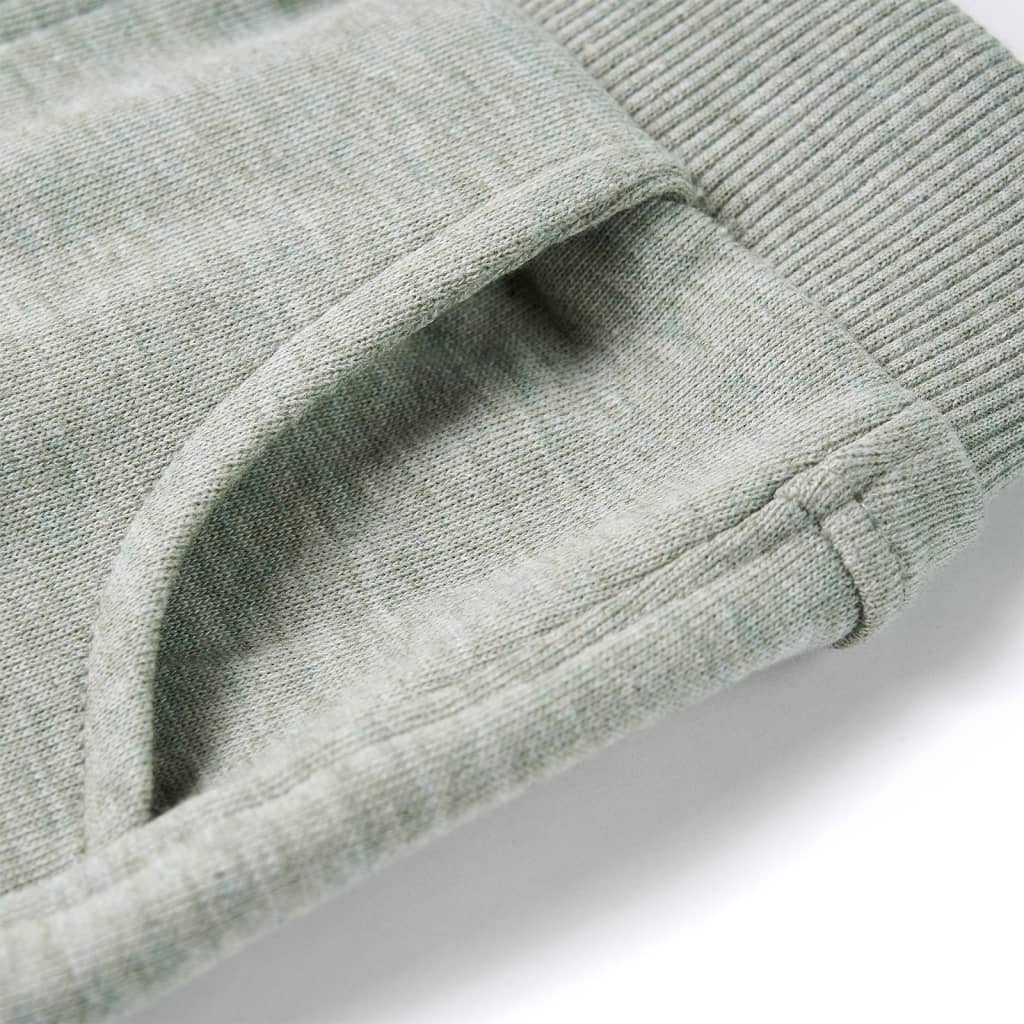 Világos khaki gyerek melegítőnadrág 116