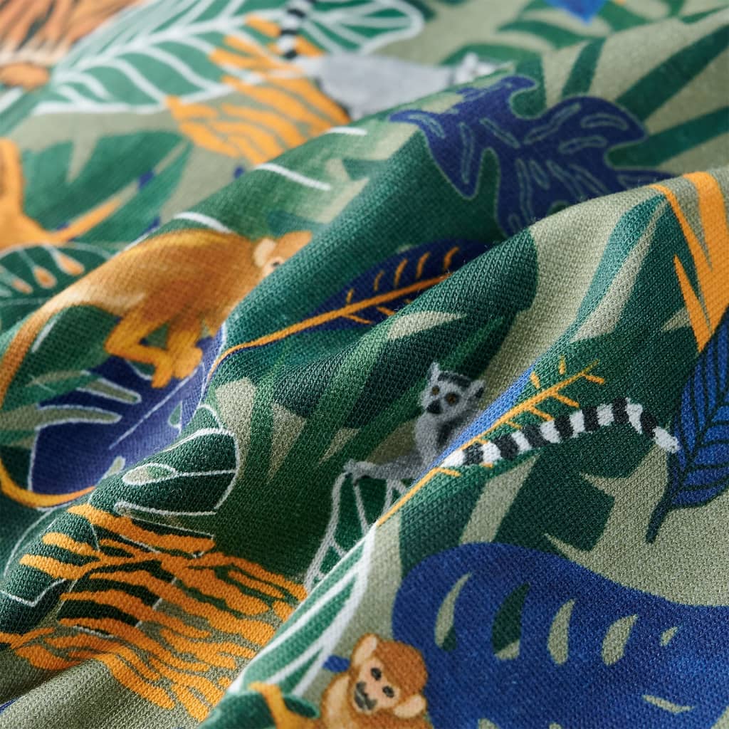 Többszínű rövid ujjú gyerekpóló 140