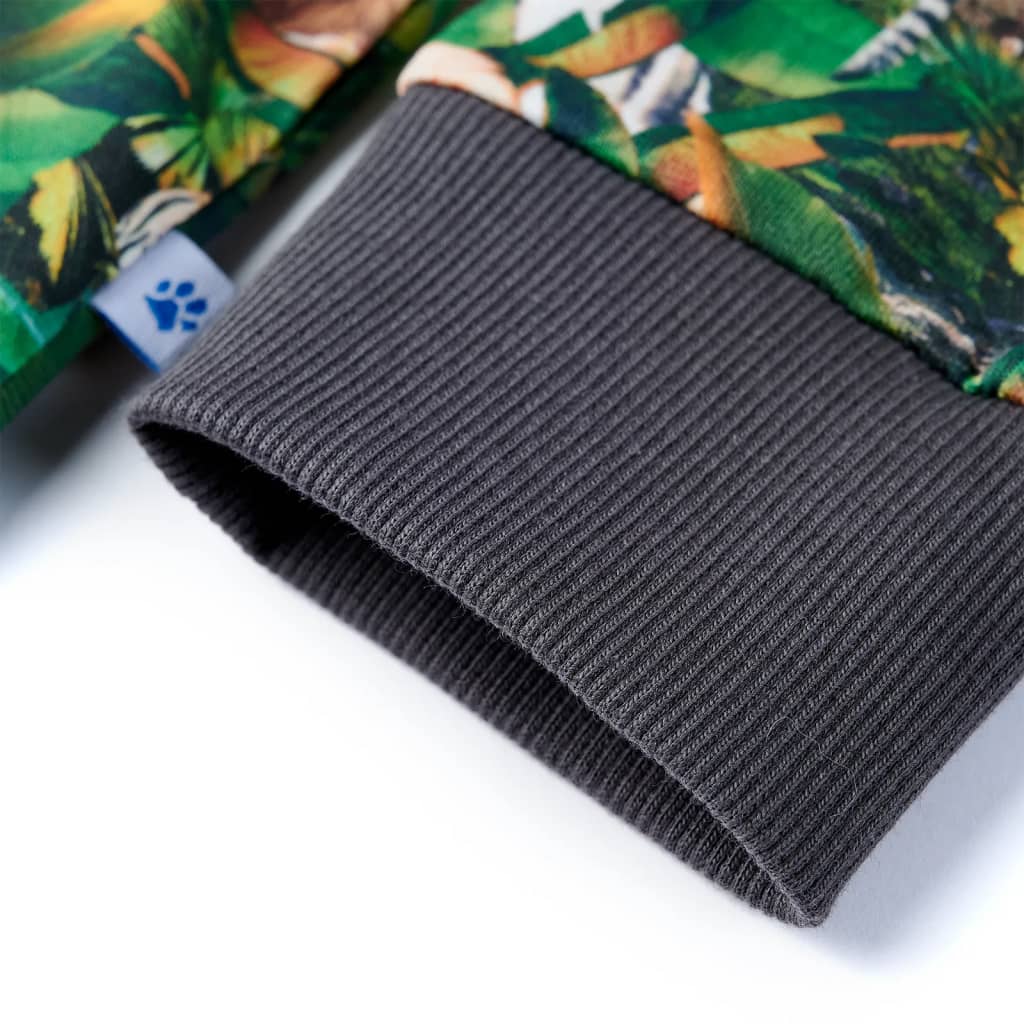 Benzin színű gyerekpulóver 104