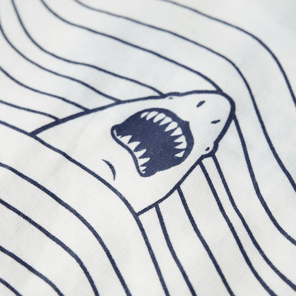 Ekrü színű gyerekpóló 140